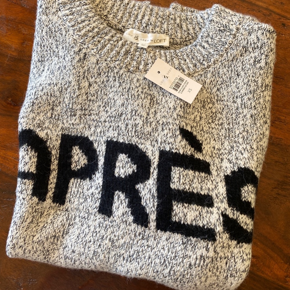 NEW with tags - XS Lou and Grey Tunic Sweater